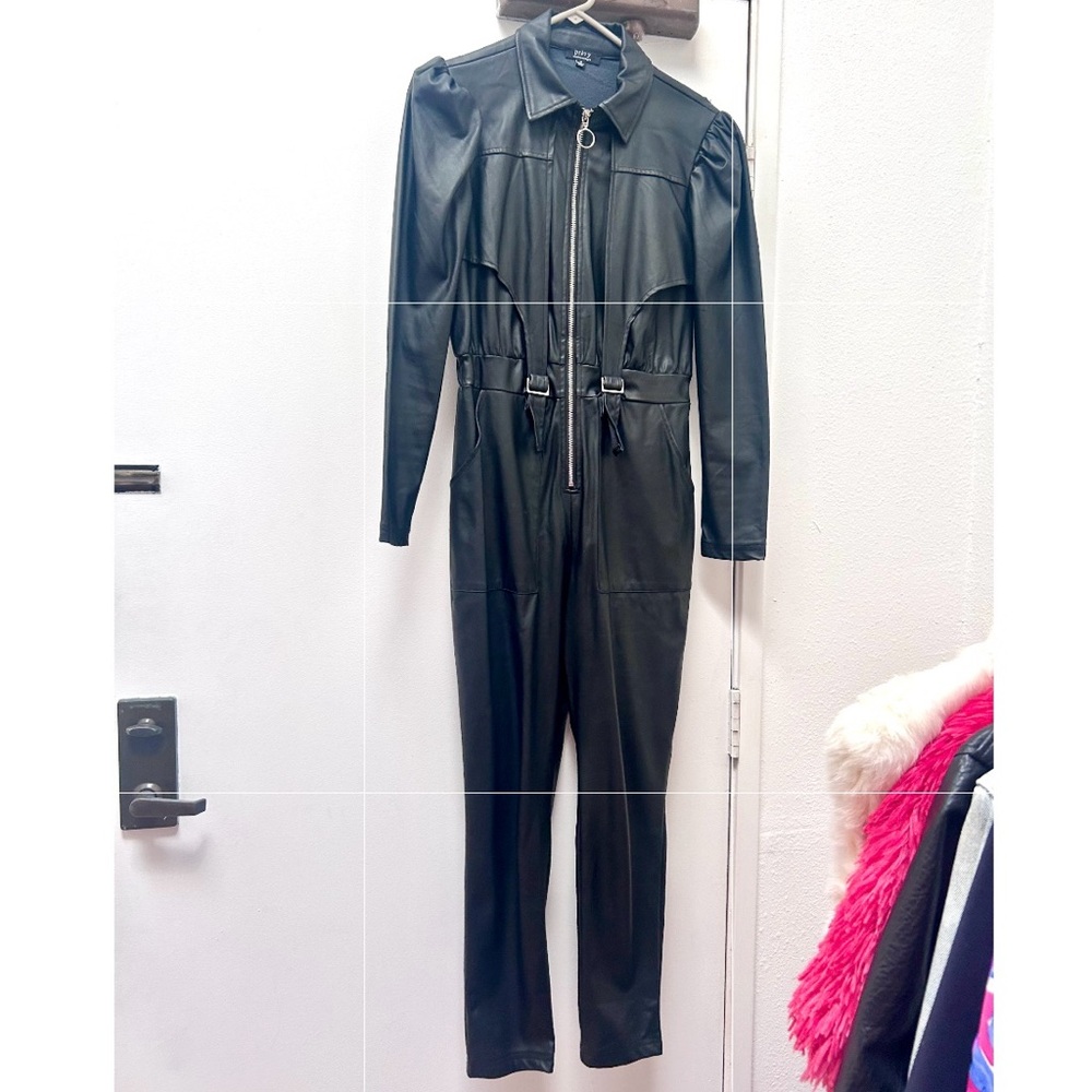 Privy Black Faux Leather Jacket